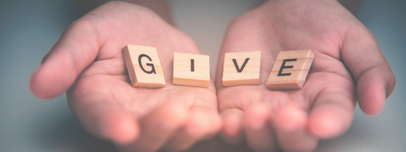 give back
