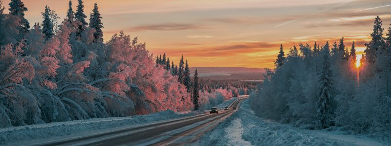 winter road